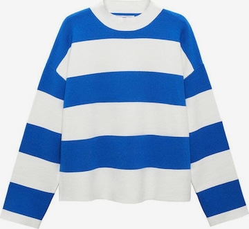 MANGO Sweater 'Sardina' in Blue: front