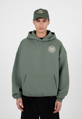 Prohibited - Sudadera 'Horse Racer' en verde