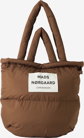 Cabas MADS NORGAARD COPENHAGEN en marron : devant