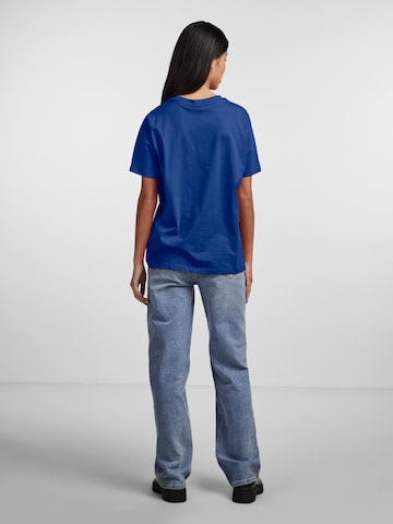 PIECES Koszulka 'RIA' w kolorze niebieski
