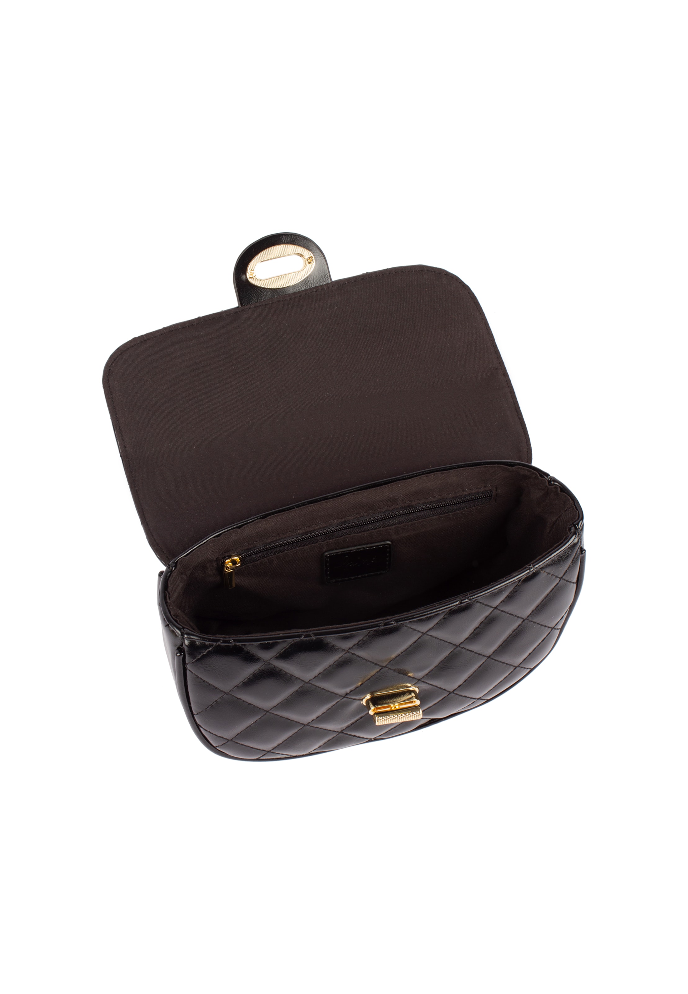 faina - Bolso de hombro en negro