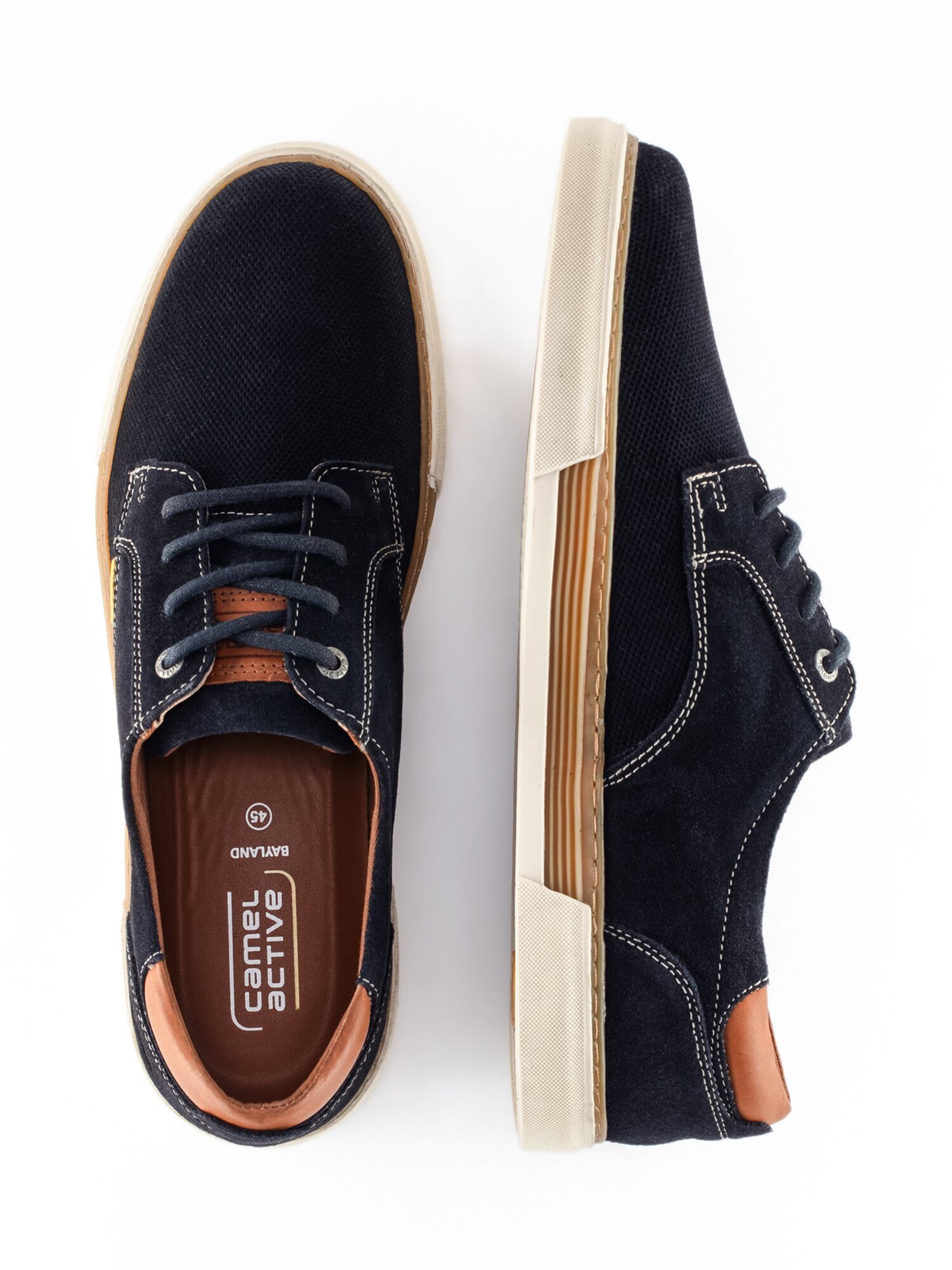 CAMEL ACTIVE Sneaker aus Leder in Blau