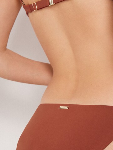 CALZEDONIA Bikini Bottoms 'Premium Fit' in Brown