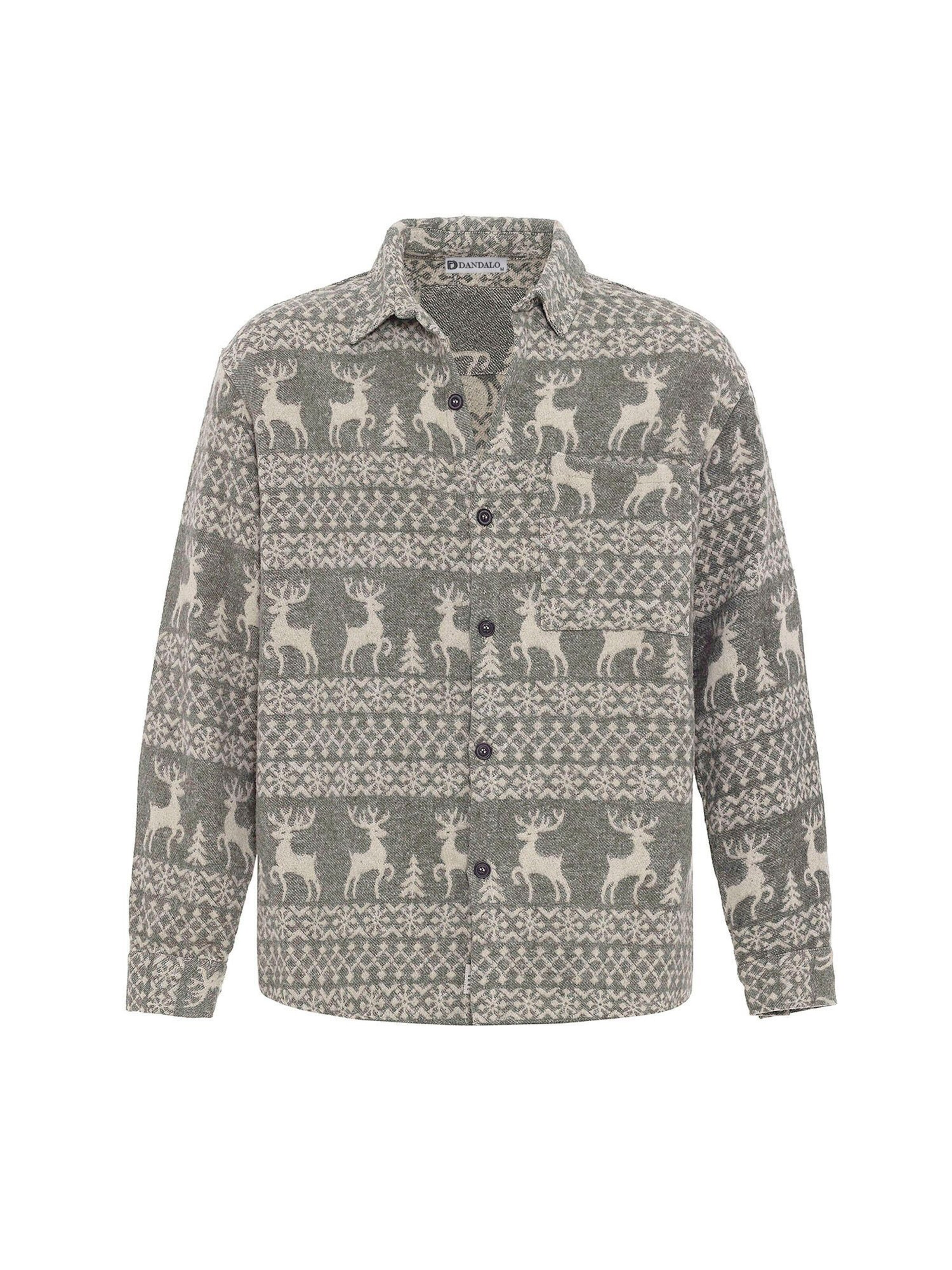 zaļš Dandalo Krekls: no priekšpuses