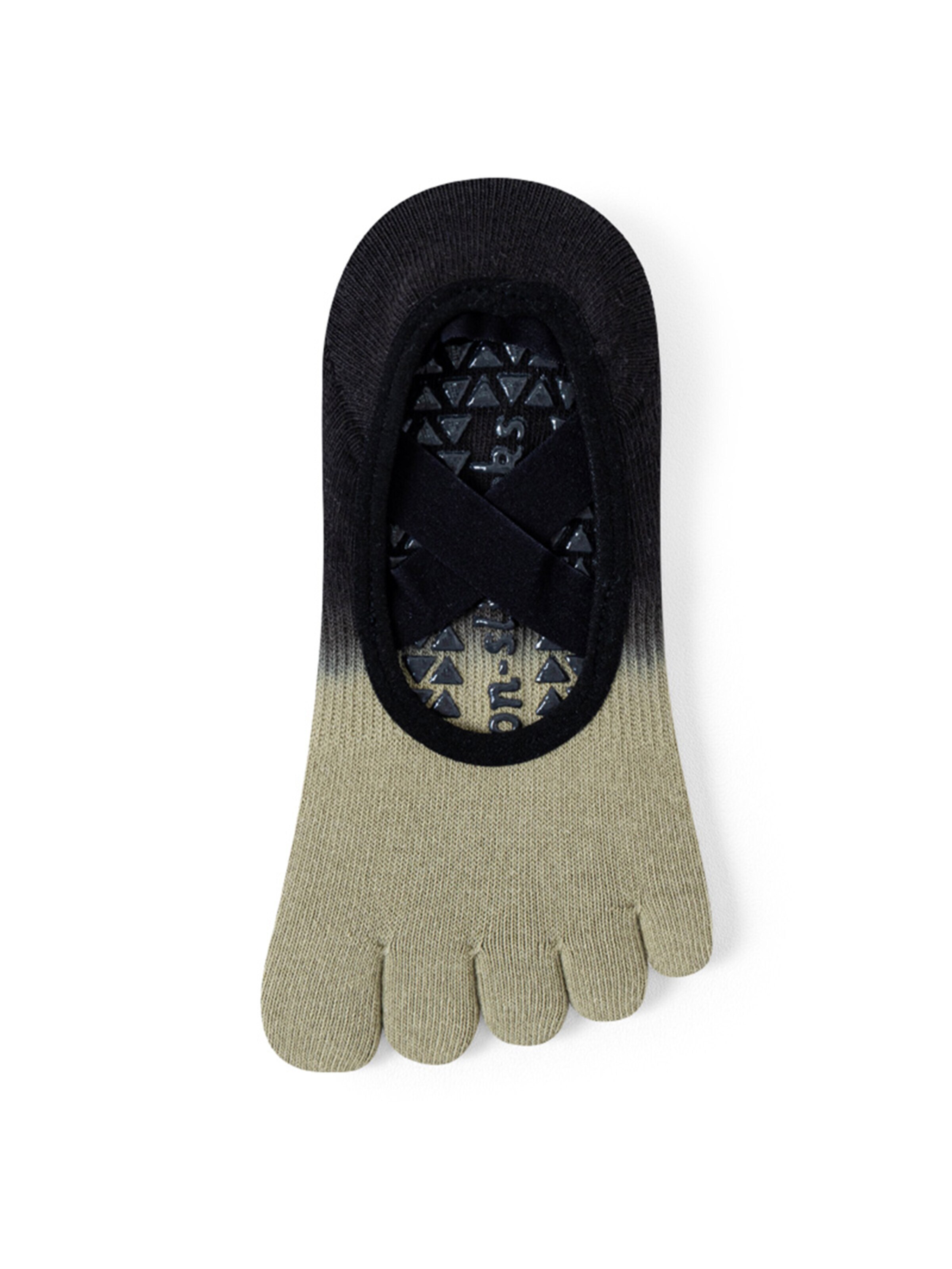 Millo Athletic Socks 'Freedom Yoga' in Green