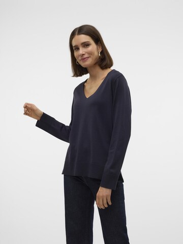 VERO MODA Sweater 'VMSilje' in Blue: front