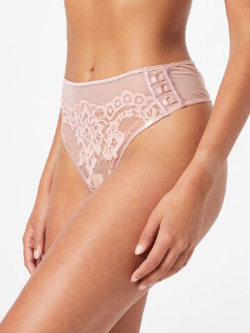 Hunkemöller String bugyik - rózsaszín: elől