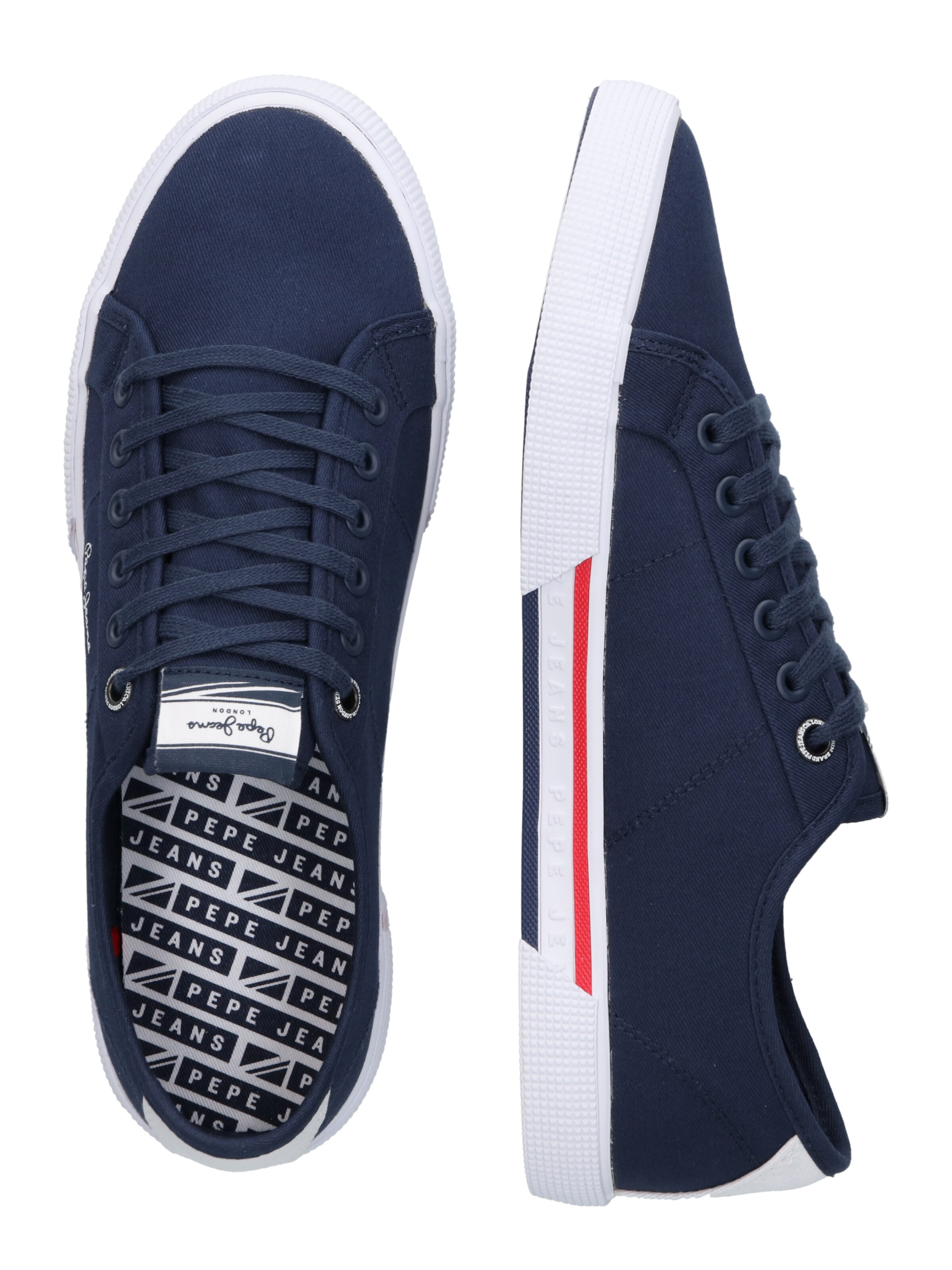 Pepe Jeans Sneakers laag 'BRADY' in Blauw