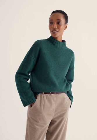 Pull-over Seasalt Cornwall en vert : devant