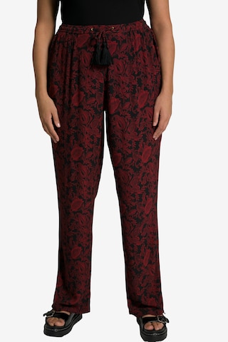 Ulla Popken Loose fit Pants in Red: front