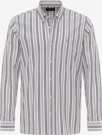 Marškiniai iš By Diess Collection, spalva – geltona / antracito spalva / šviesiai pilka / balta, Prekių apžvalga