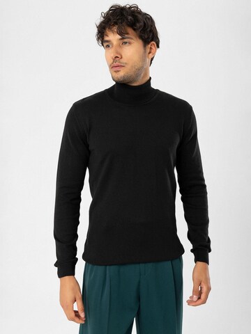 Pull-over Dandalo en noir : devant