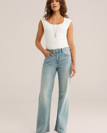 WE Fashion regular Τζιν σε μπλε