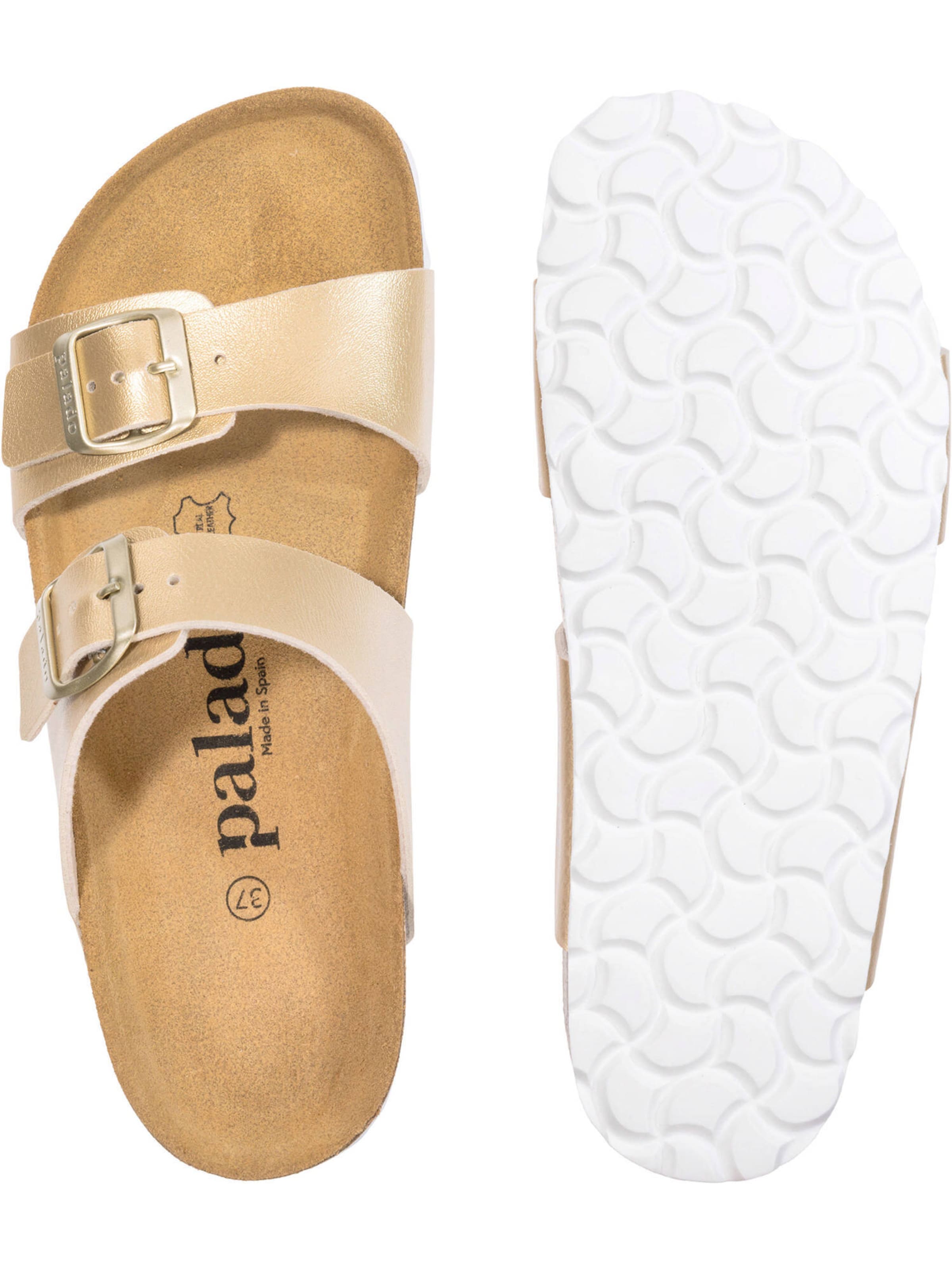 Palado Pantoletten 'Samos PF' in Gold