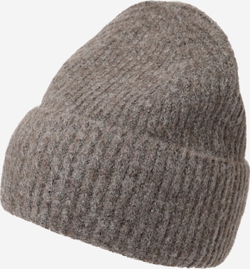 WEEKDAY Beanie 'Pow' in Brown: front