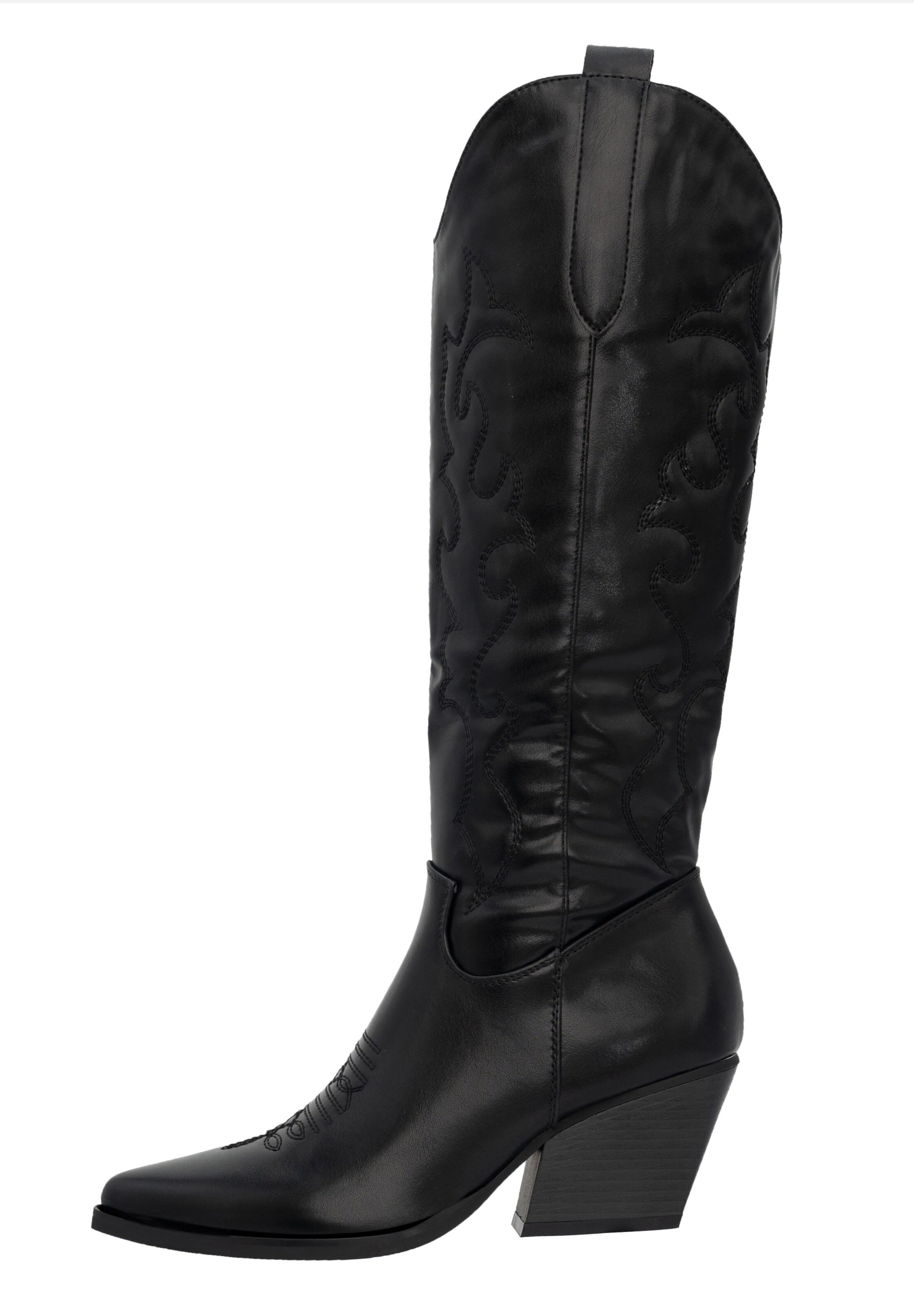 Stivale da cowboy di Salinyang in nero