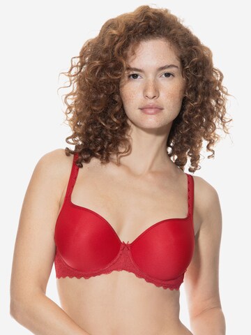 Mey T-Shirt BH 'Amorous' in Rot