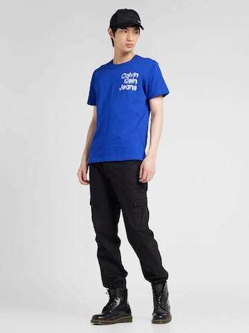 Calvin Klein Jeans Shirt in Blauw
