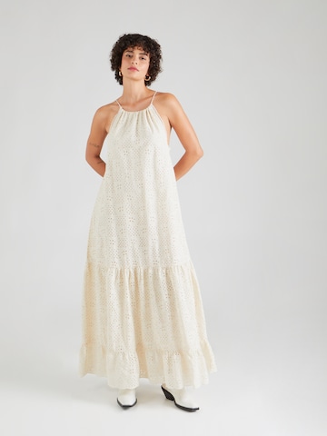 Y.A.S Letní šaty 'MILIA' – béžová: přední strana