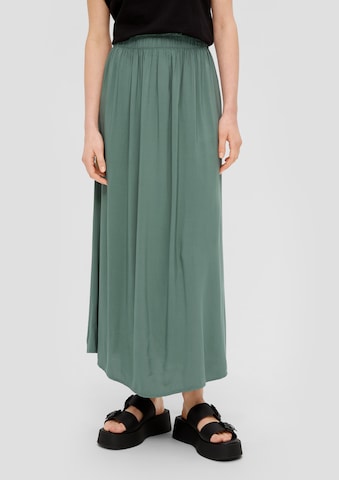 QS Skirt in Green: front