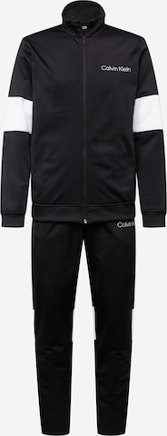 Calvin Klein Sport - Ropa para correr en negro: frente