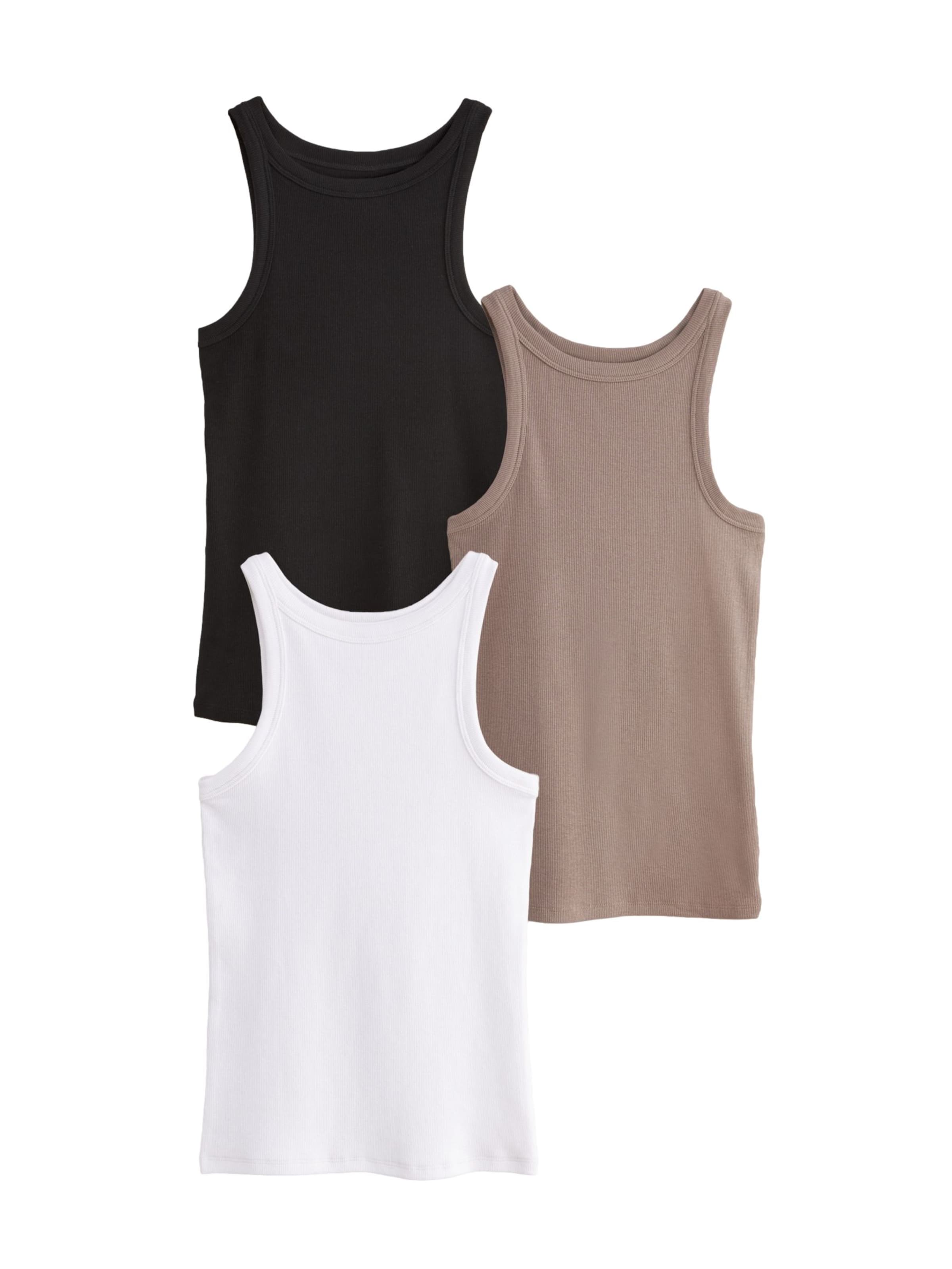 Top di The Set in marrone: frontale