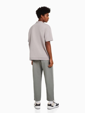 Bershka Loosefit Broek in Grijs