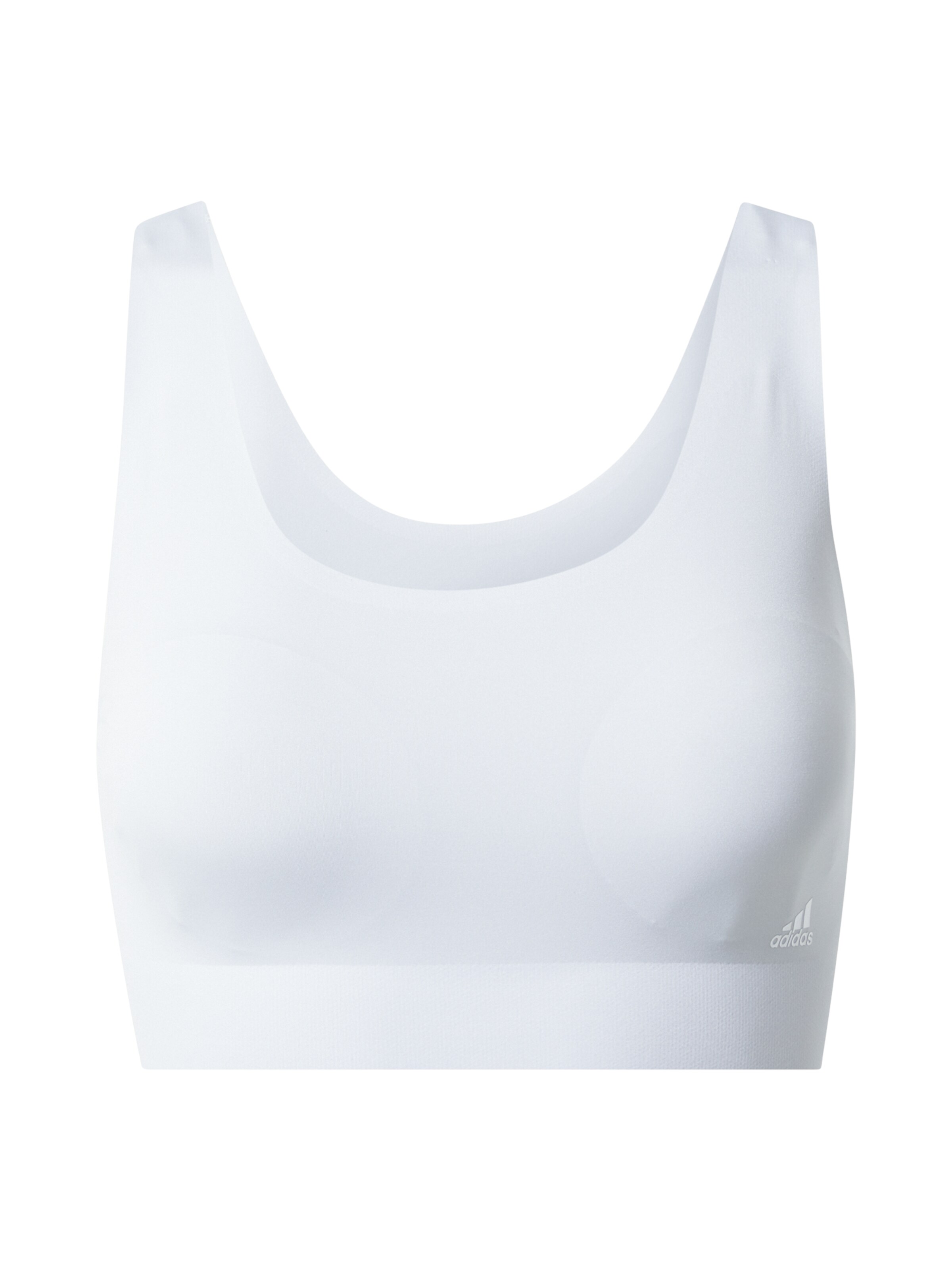 pelēks ADIDAS SPORTSWEAR Sporta krūšturis: no priekšpuses