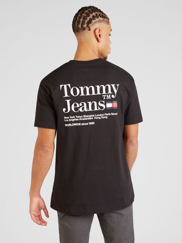 Tommy Jeans - Camiseta en negro