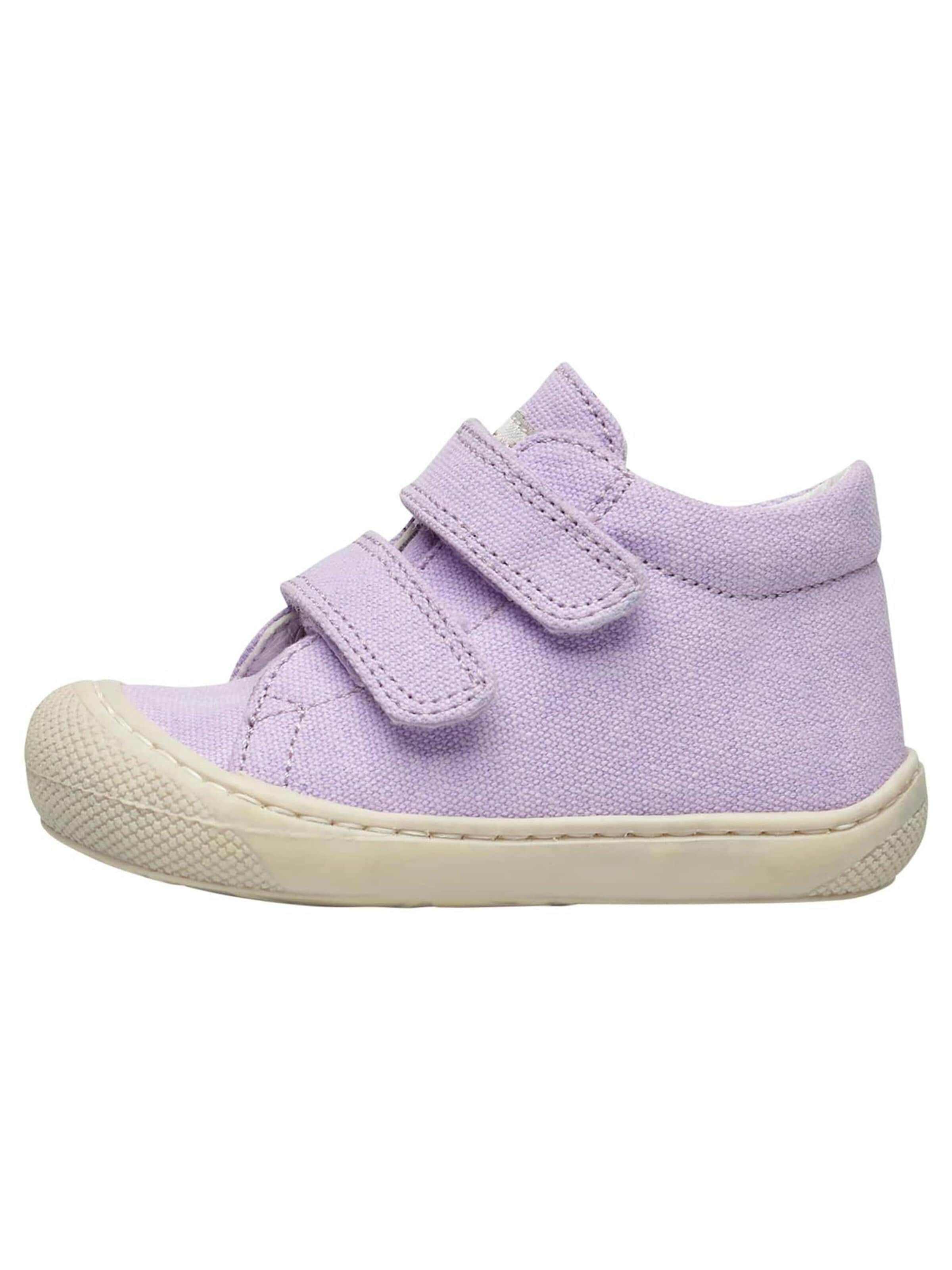 Baskets 'COCOON' NATURINO en violet : devant