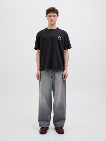 JACK & JONES Футболка 'JORAlmeria World' в Черный