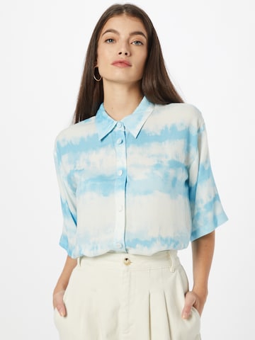 River Island - Blusa em azul: frente