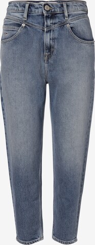 Tapered Jeans de la TOMMY HILFIGER pe albastru: față