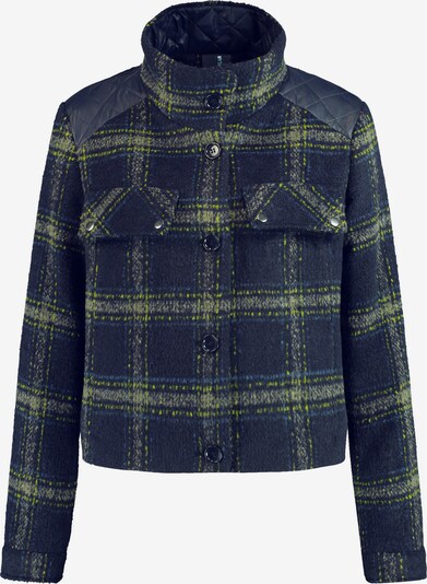 TAIFUN Jacke in ultramarinblau / grün, Produktansicht