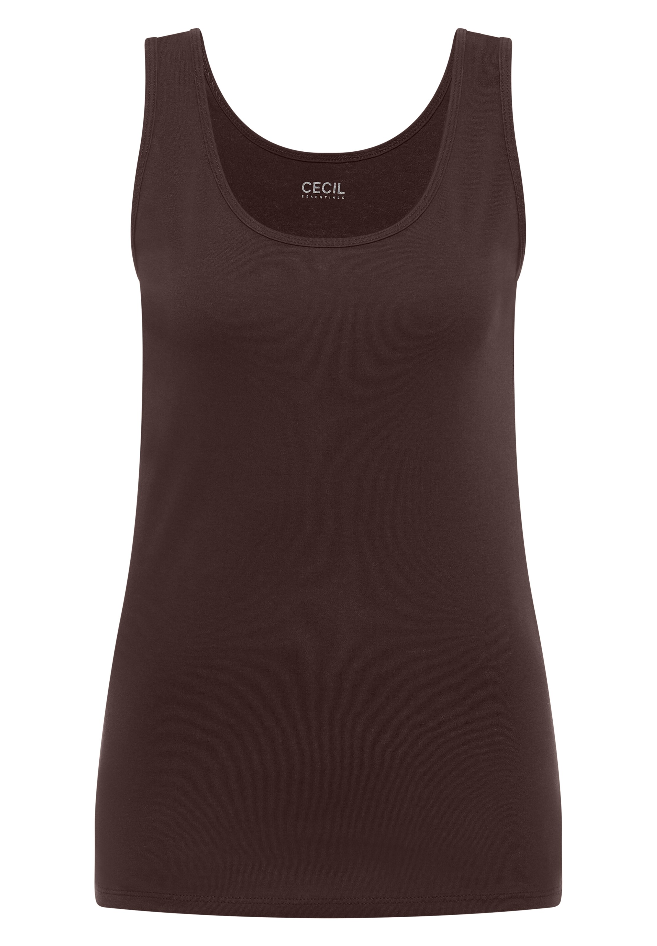 CECIL Top in Braun: Vorderseite