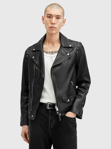 AllSaints Overgangsjakke i sort: forside