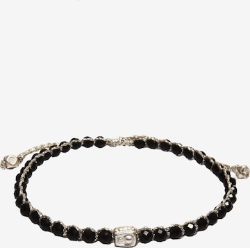 Bracelet Samapura Jewelry en noir : devant