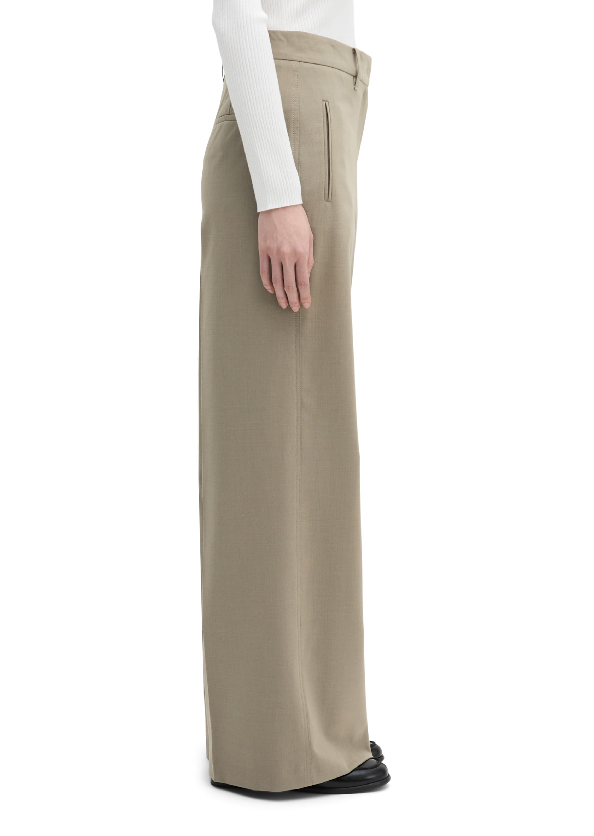 Marc O'Polo Loose fit Trousers in Beige