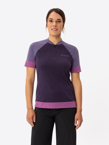 VAUDE Functioneel shirt 'Altissimo' in Lila: voorkant