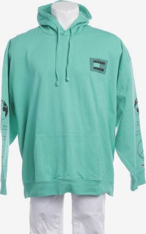 Tommy Jeans Sweatshirt & Zip-Up Hoodie in XL in Green: front