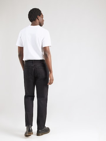 Abercrombie & Fitch Loosefit Džíny – černá