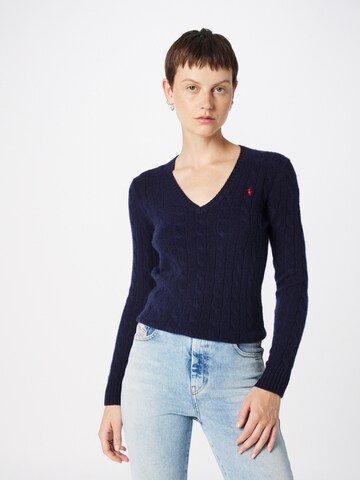 Polo Ralph Lauren Trui 'KIMBERLY' in Blauw: voorkant