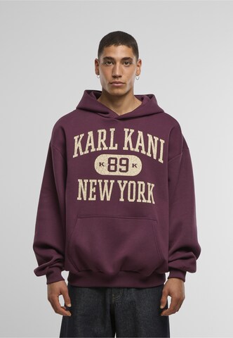 Karl Kani Sweatshirt 'Heritage 89' in Lila: voorkant
