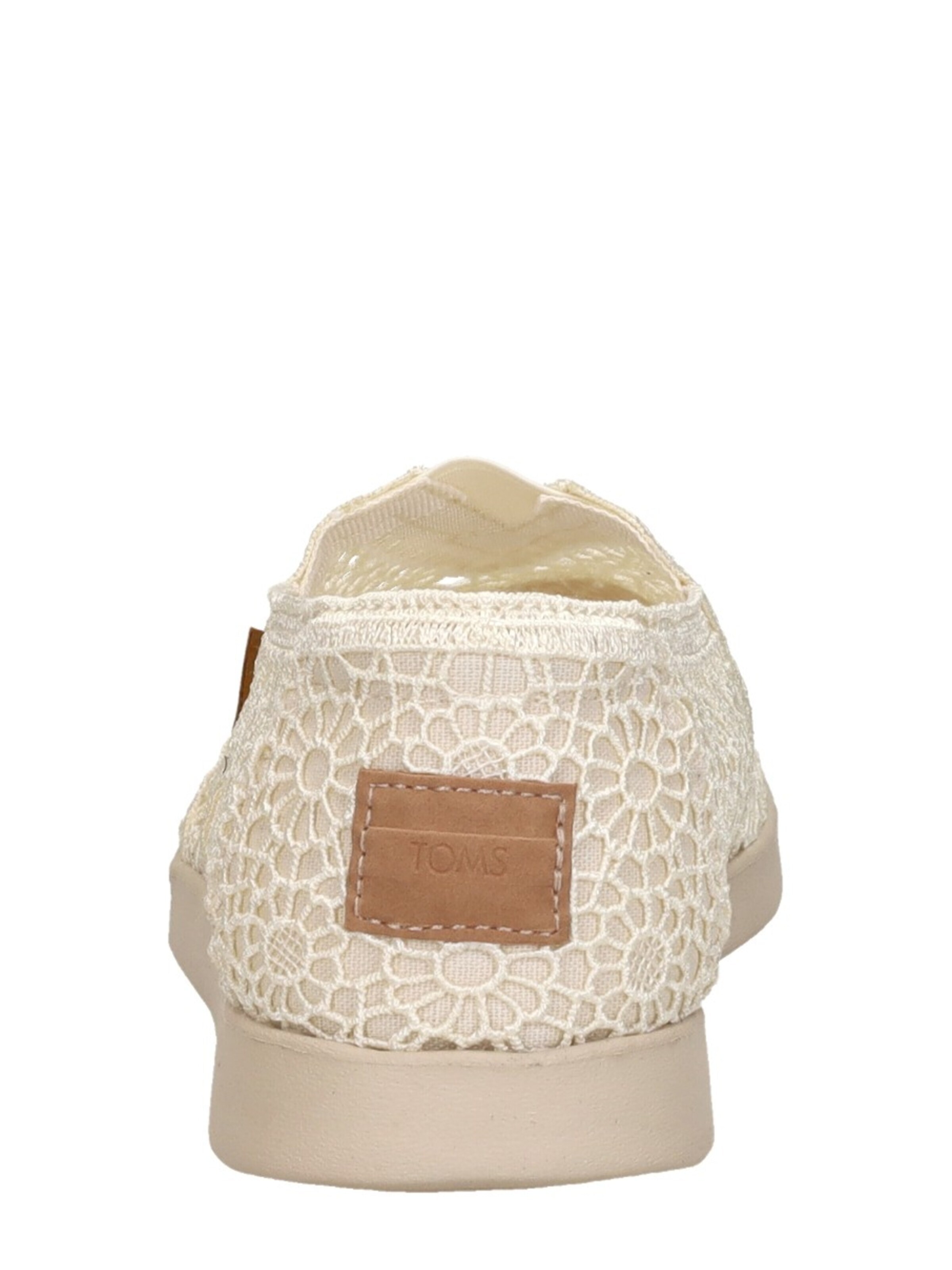 TOMS Classic Flats 'Alpargata Plus' in Beige