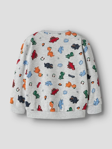NAME IT Sweatshirt 'NMMLEON' in Grijs