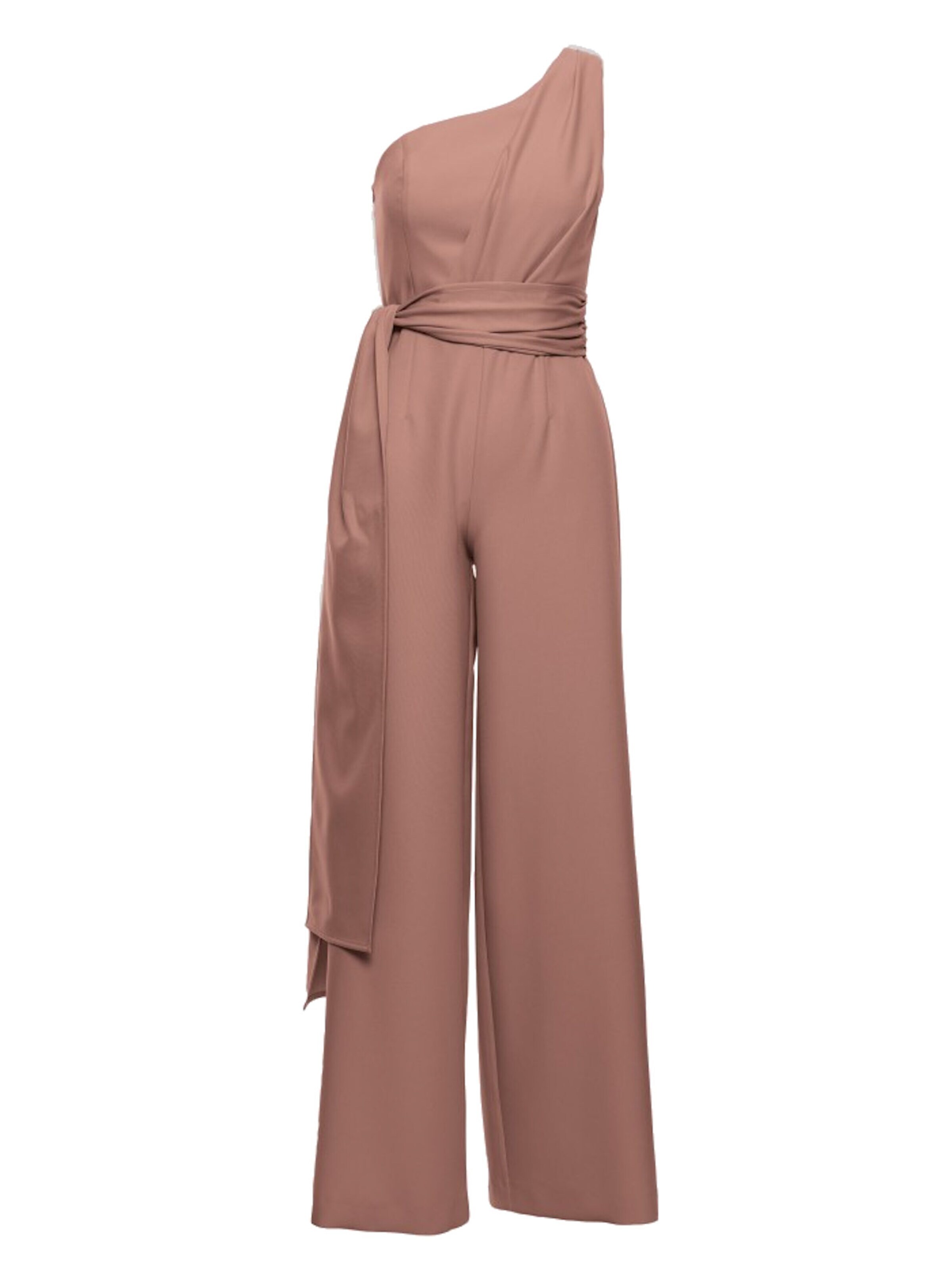 Numoco Jumpsuit 'Silvia' in Brown: front
