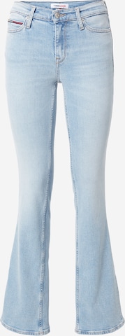 Tommy Jeans Flared Jeans 'MADDIE' in Blauw: voorkant