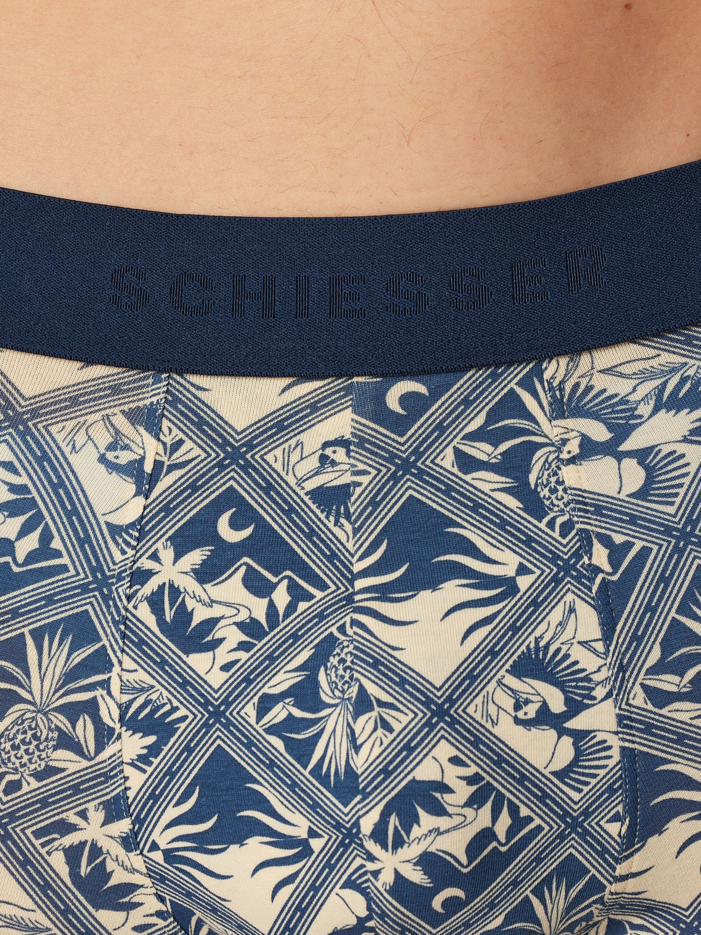 SCHIESSER Boxershorts '95/5 Organic Cotton'‌‌ in Beige