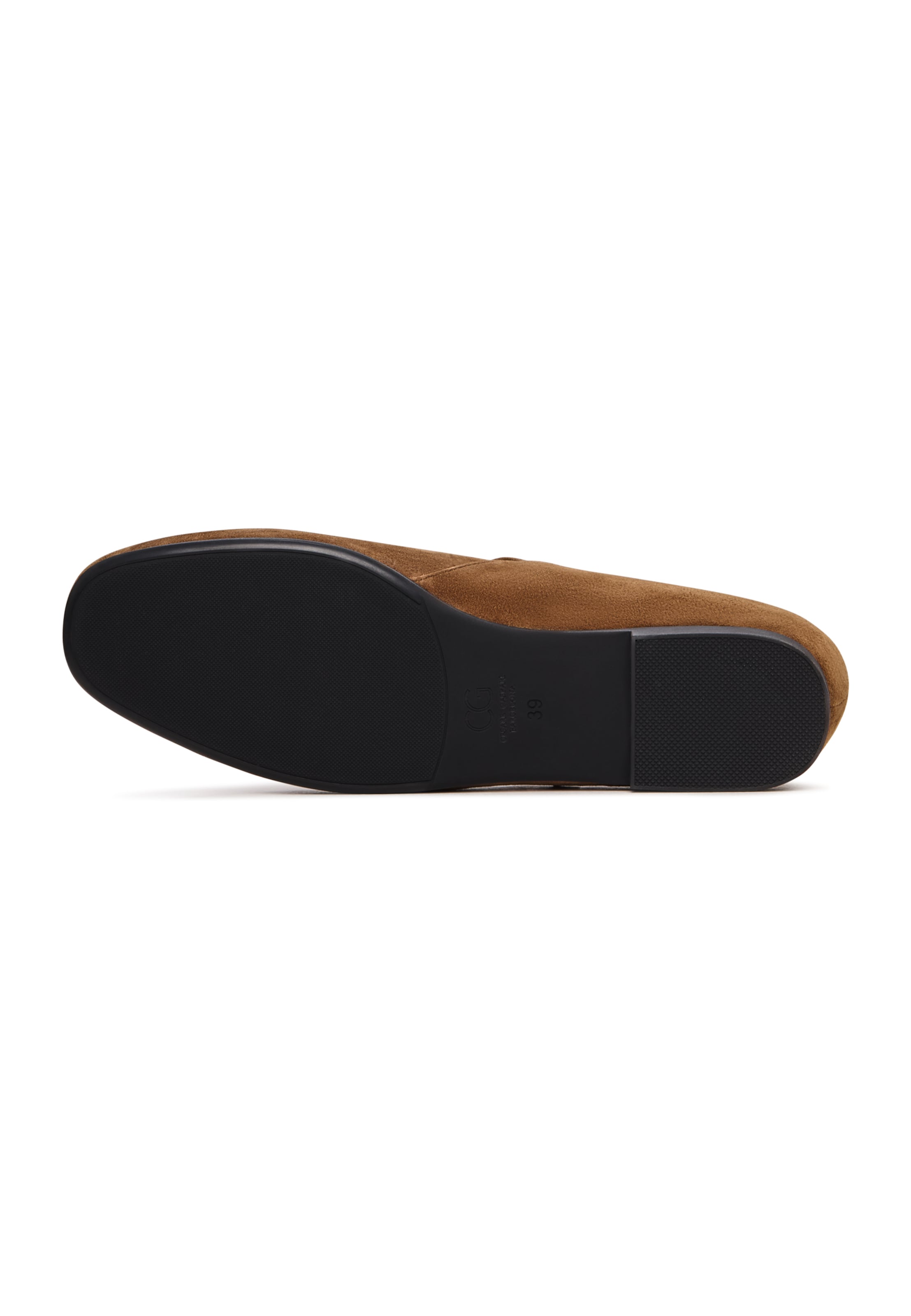 CESARE GASPARI Strap ballerina in Brown