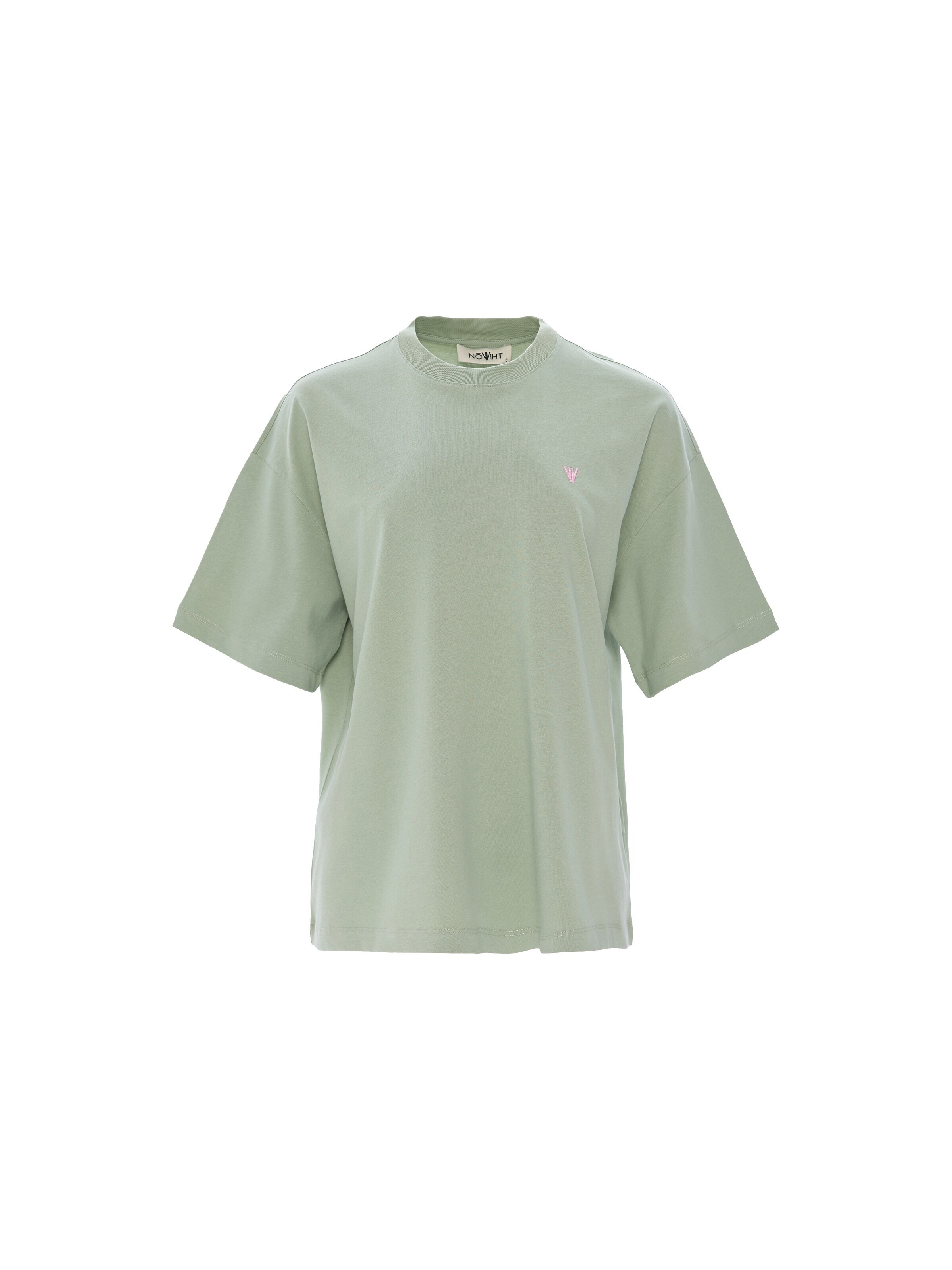 NOWIHT T-shirt 'Zenobia' i grön: framsida